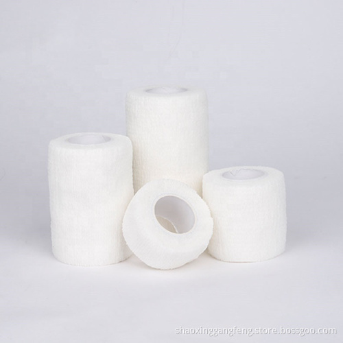 Customized non-woven self adhesive cohesive elastic bandage